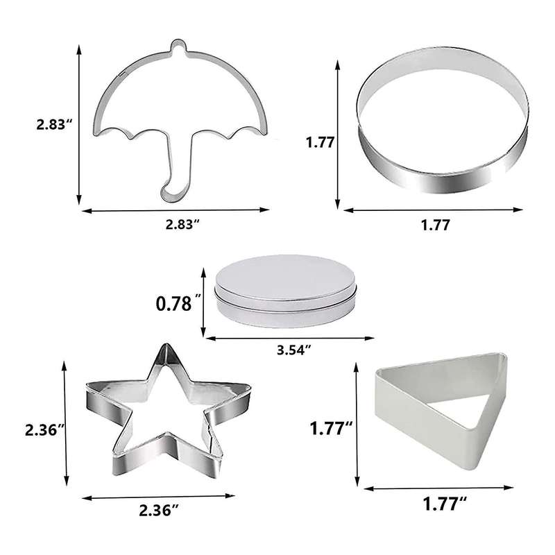 12pcs Cookie Cutters Set,sugar Candy Molds Shape Kit Set Movie Props