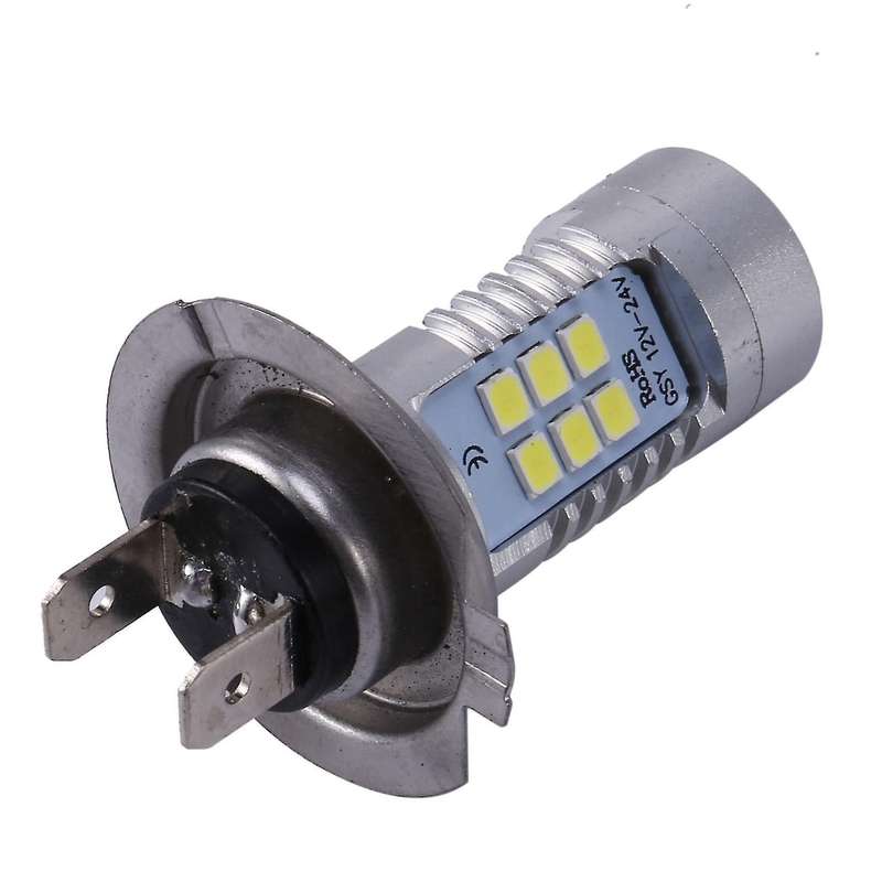 2x H7 Motorcycle 3030 21smd Led Headlight Head Light Lamp Bulb