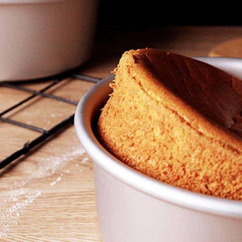 Aluminum Cake Pan Set Non Stick Baking Pans Cakes Mould 4/6 Inch