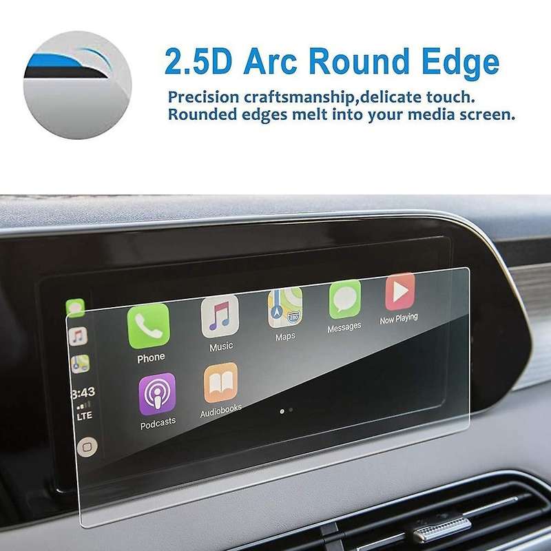 For Palisade 2020 2021 Kona 2019+ 10.25-inch Gps Tempered Glass Film