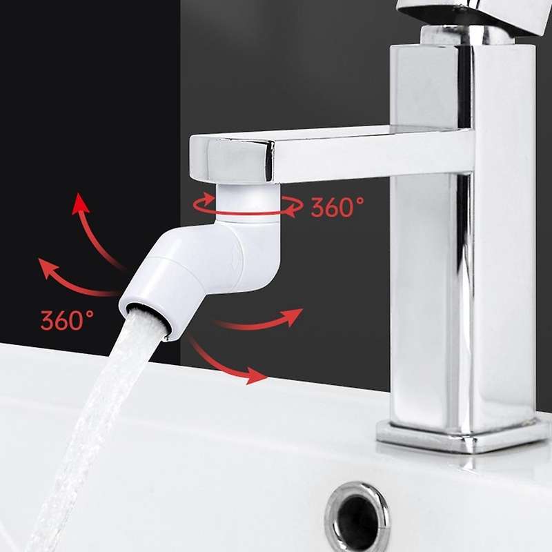 Rotating Kitchen Faucet Nozzle Adapter Universal Splash Filter , C