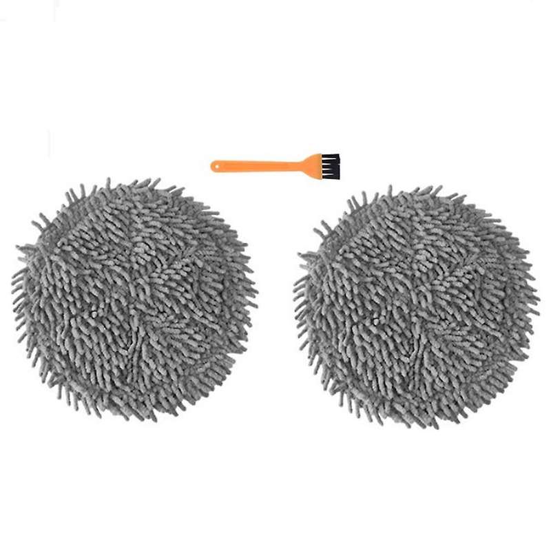 2pcs Washable Mop Cloth for Xiaomi Mijia Pro Stytj06zhm Robot