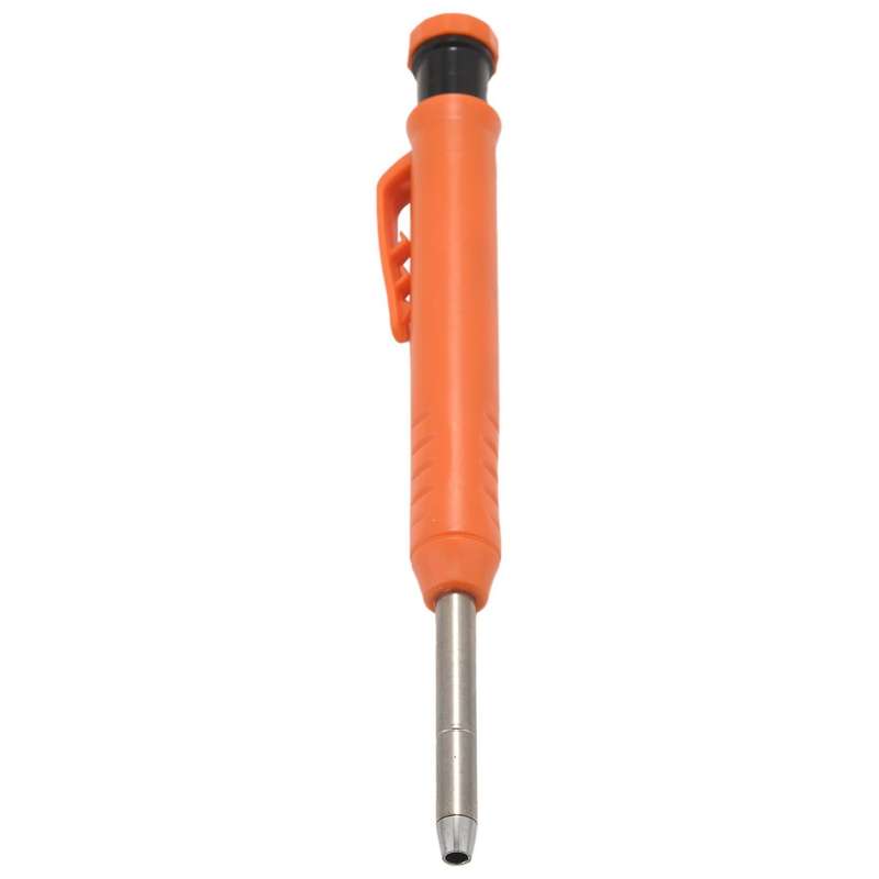 Carpenter Pencil,1pcs Solid Work Pencil Set with 12 Refill Leads B