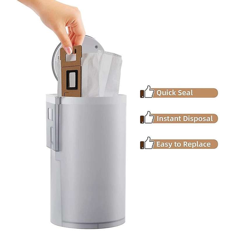 Dust Bag for Roborock S7 S7+ Vacuum Cleaner Auto-empty Dock -4pcs