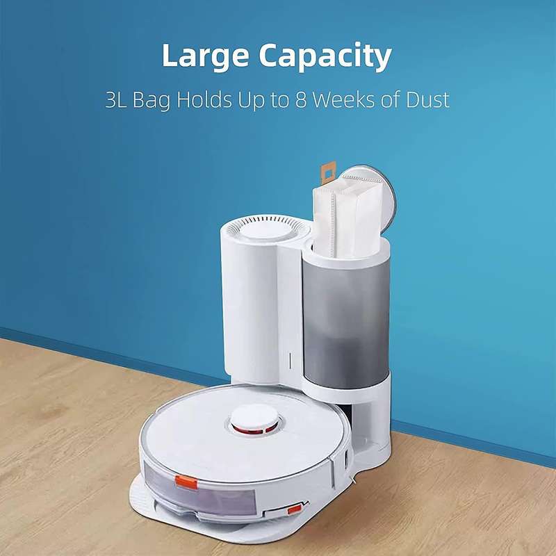 Dust Bag for Roborock S7 S7+ Vacuum Cleaner Auto-empty Dock -4pcs
