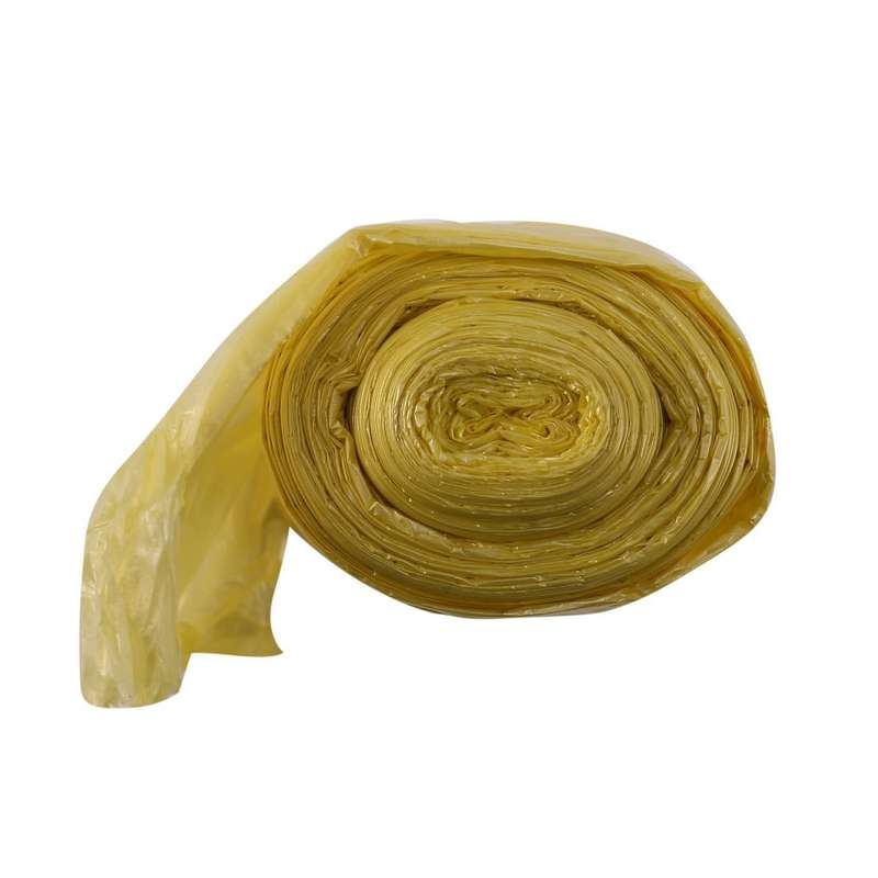 2 Rolls 50 X 46 Cm Garbage Bags Single Color Thick Plastic Bag Yellow
