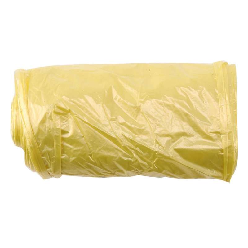 2 Rolls 50 X 46 Cm Garbage Bags Single Color Thick Plastic Bag Yellow