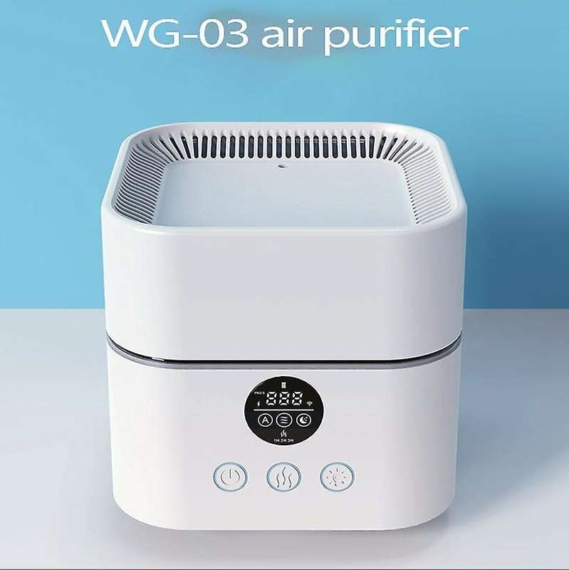 Air Purifier with Filter for Smoke, Atmosphere Lights