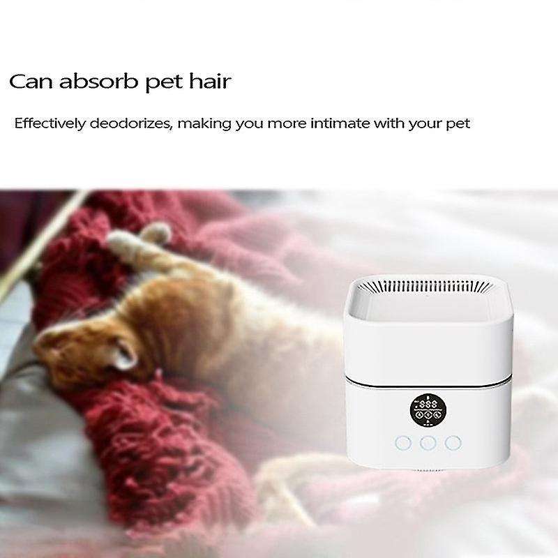Air Purifier with Filter for Smoke, Atmosphere Lights