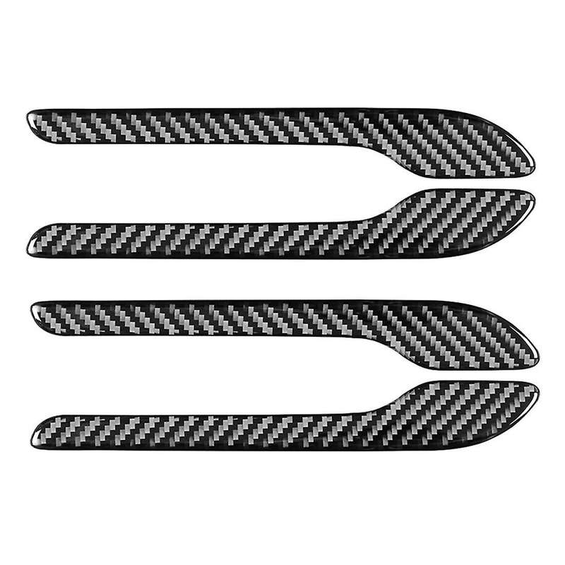 Car Door Handle Cover Carbon Fiber for Tesla Model 3 2019-2022