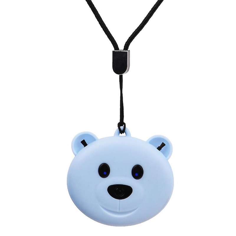 Air Purifier Car Oxygen Bar 200mah Negative Ion Hanging Neck Blue