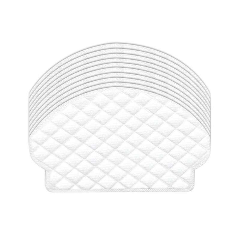 10 Pcs Disposable Mop Replacement Spare Parts for Ecovacs Deebot 950