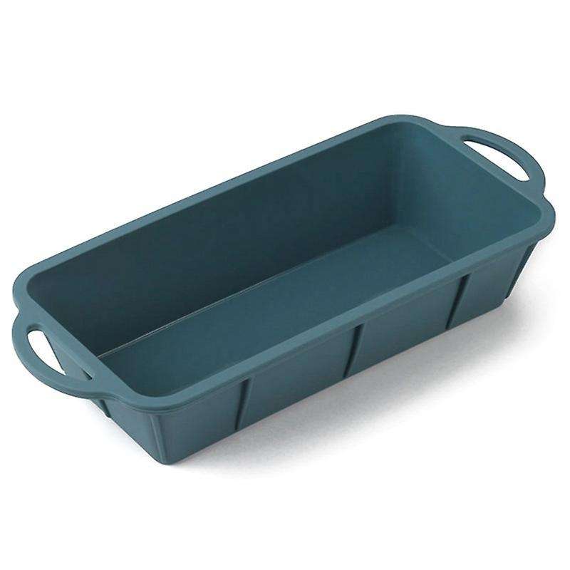 Silicone Rectangle Non Stick Bread Loaf Cake Mold Bakeware Baking Pan