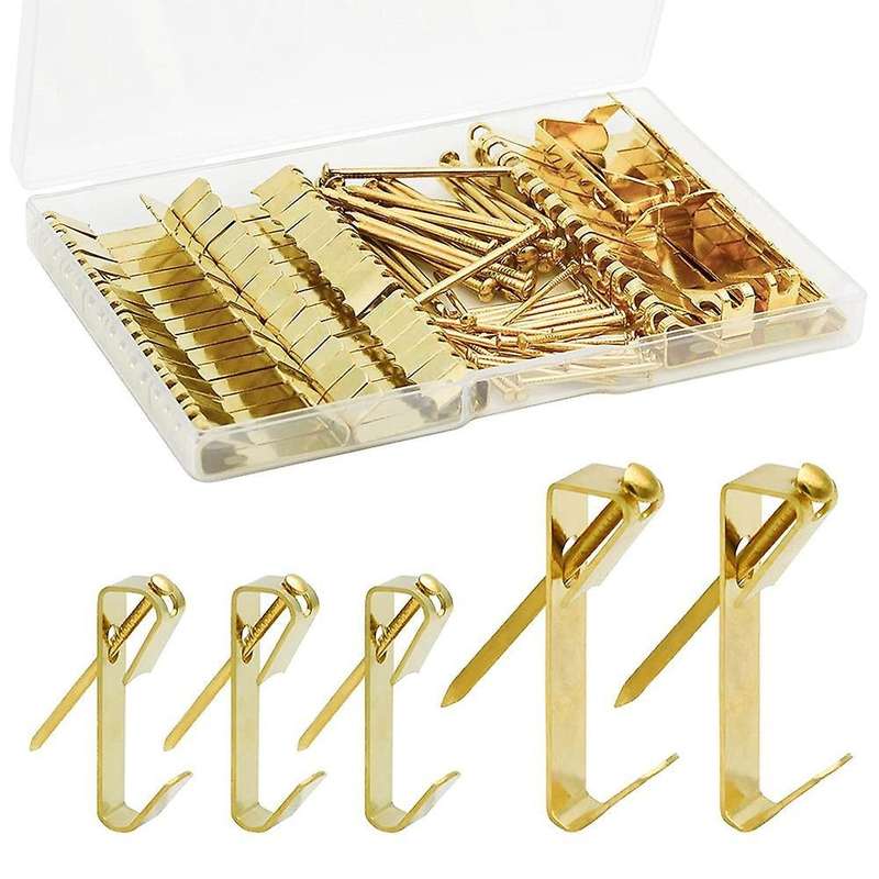 Picture Hooks, 100 Piece Picture Hanging Kit