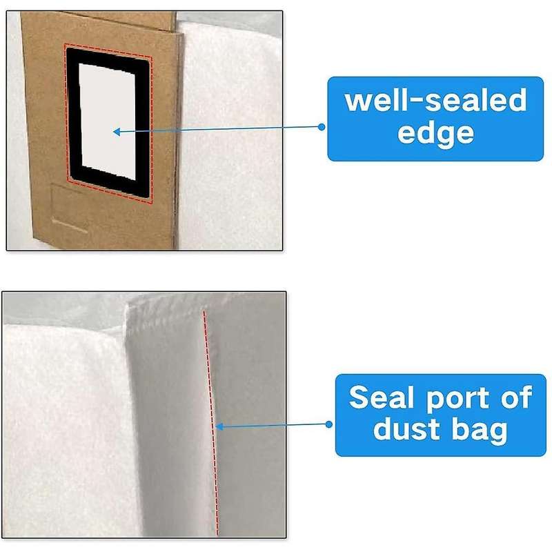 2 Pcs U.s. Edition Dust Bag for Roborock S7 T7s Plus Vacuum Cleaner