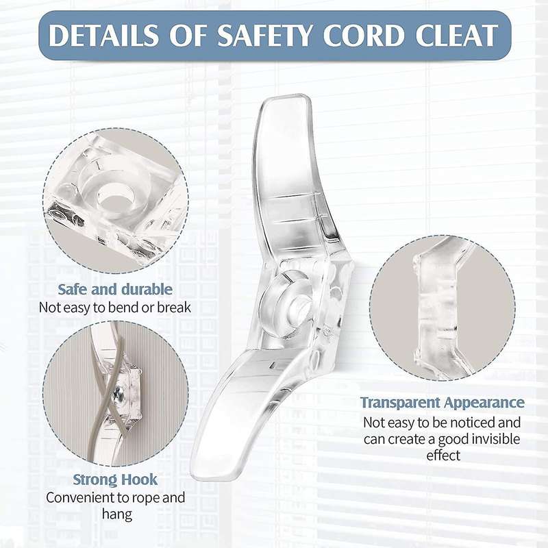 Blind Cord Cleats Safety Rope Cleats Window Cord Cleats Blind Cord