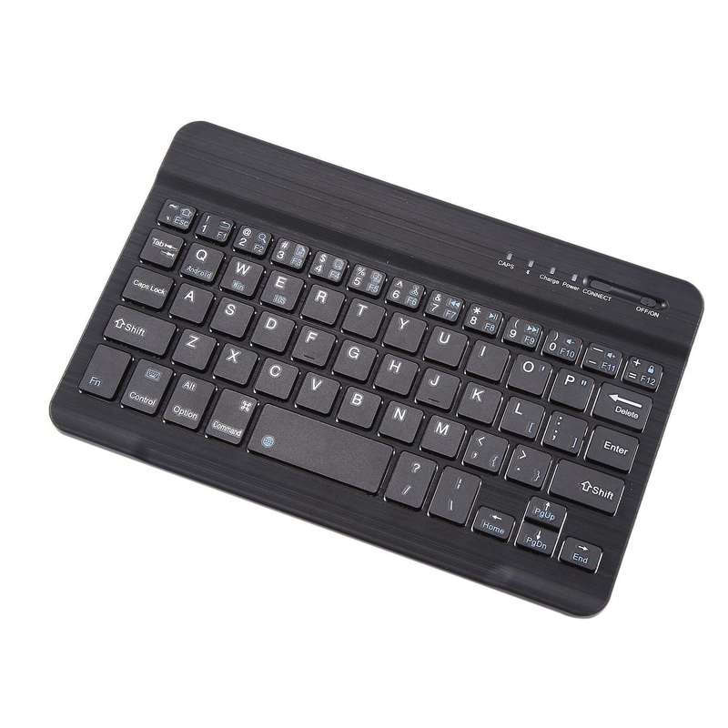 Wireless Bluetooth Keyboard Case for Iphone Android Phones Black