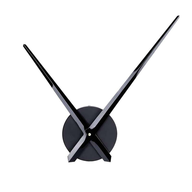 3d Clock Hands,diy Large Clock Movement Mechanism Needles Part,black