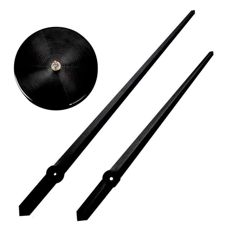 3d Clock Hands,diy Large Clock Movement Mechanism Needles Part,black