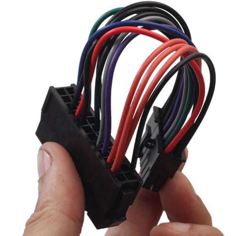 4pcs 24pin to 14pin Atx Power Cable for Ibm Lenovo Pcs and Servers