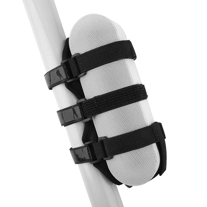 Bluetooth Mount for Bike Golf Cart, Adjustable Strap Speaker Holder
