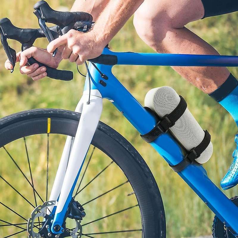 Bluetooth Mount for Bike Golf Cart, Adjustable Strap Speaker Holder