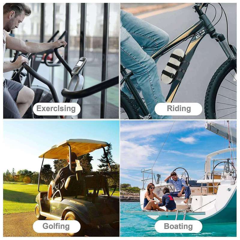 Bluetooth Mount for Bike Golf Cart, Adjustable Strap Speaker Holder