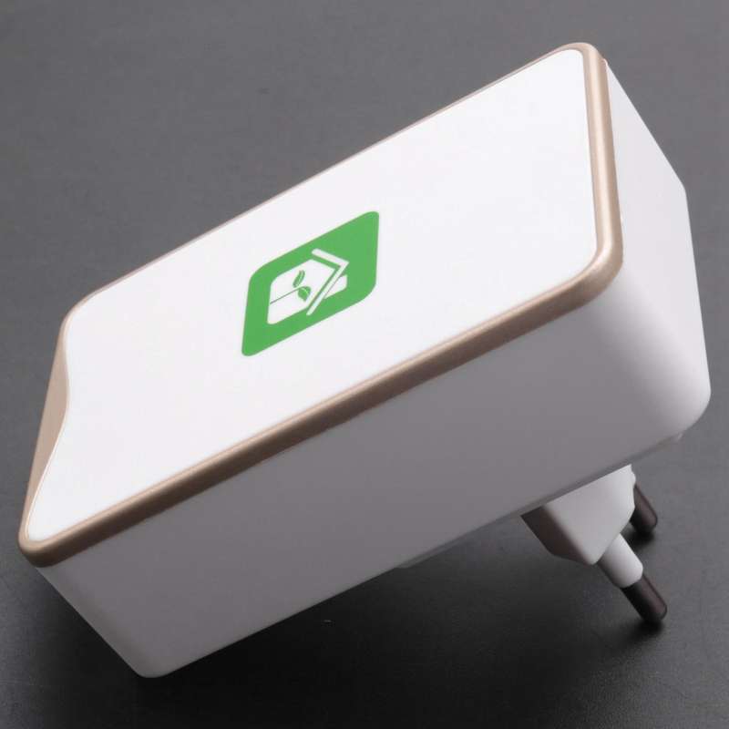 Air Purifiers Plug In, Portable Silent Air Purifier, Gold Eu Plug