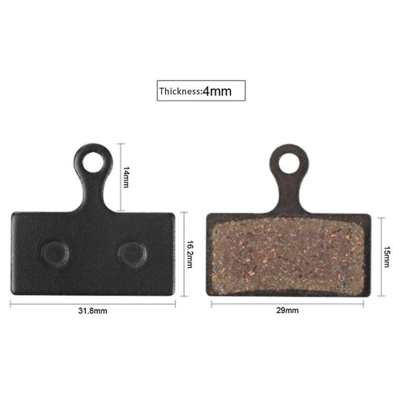 6 Pairs Mtb Bicycle Brake Pads for Shimano Xtr Br-m9000 9020 987 988
