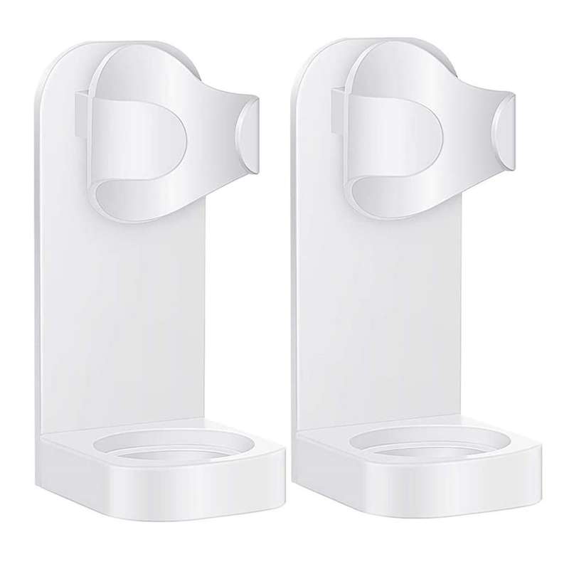 2pcs Electric Toothbrush Holder, Wall Mount Base Stander for Bathroom