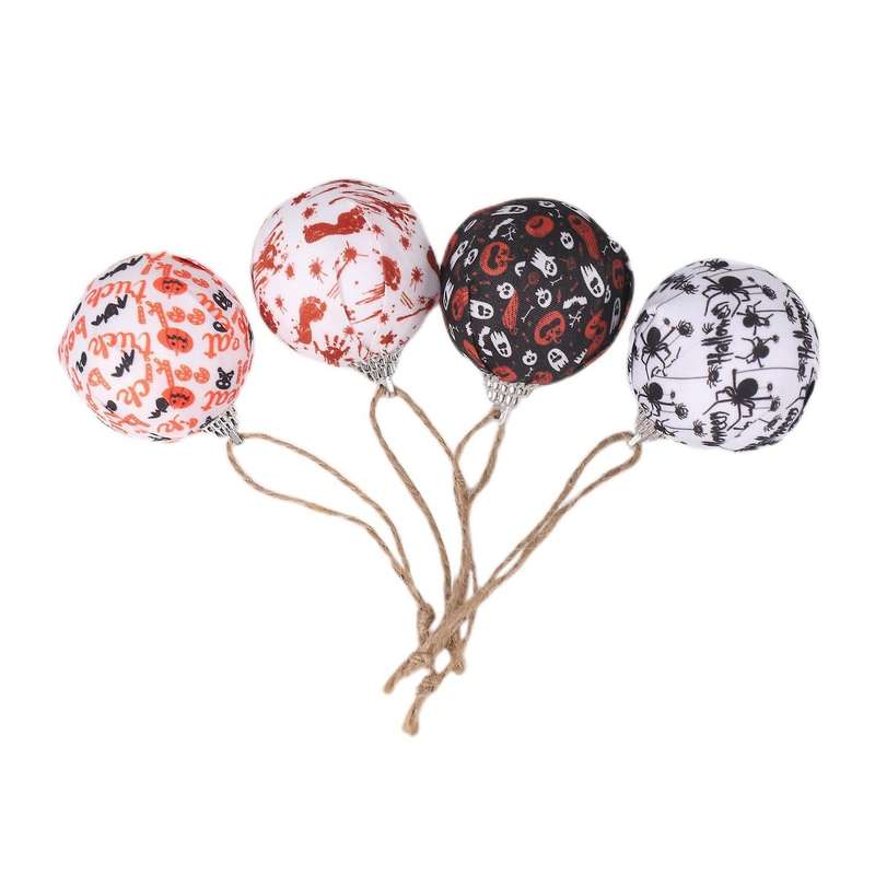 Halloween Hanging Ball Ornament Round Ball for Halloween Party Decor