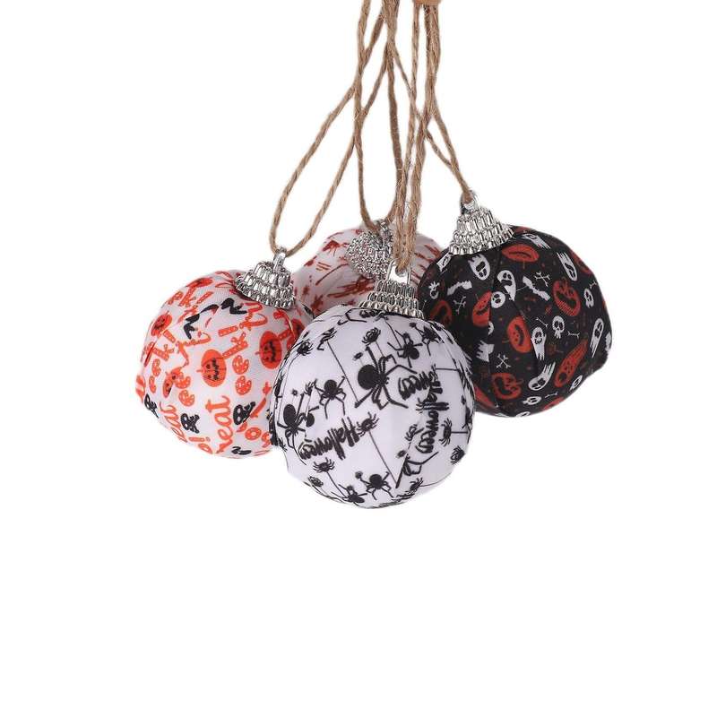 Halloween Hanging Ball Ornament Round Ball for Halloween Party Decor