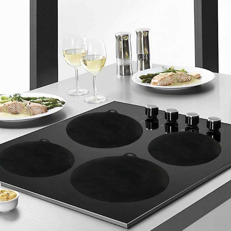 Electric Induction Hob Protector Mat Anti-slip Protector Mat 2 Pack