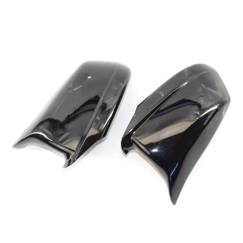 3 Pair Black Mirror Covers Fit for Bmw 5 Series F10/f11/f18 Pre-lci