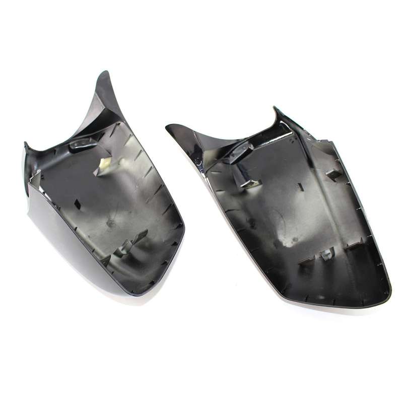 3 Pair Black Mirror Covers Fit for Bmw 5 Series F10/f11/f18 Pre-lci