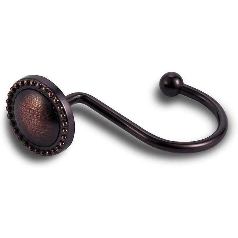 Shower Curtain Hooks Oil Rubbed Bronze,shower Curtain Rings,16 Pcs