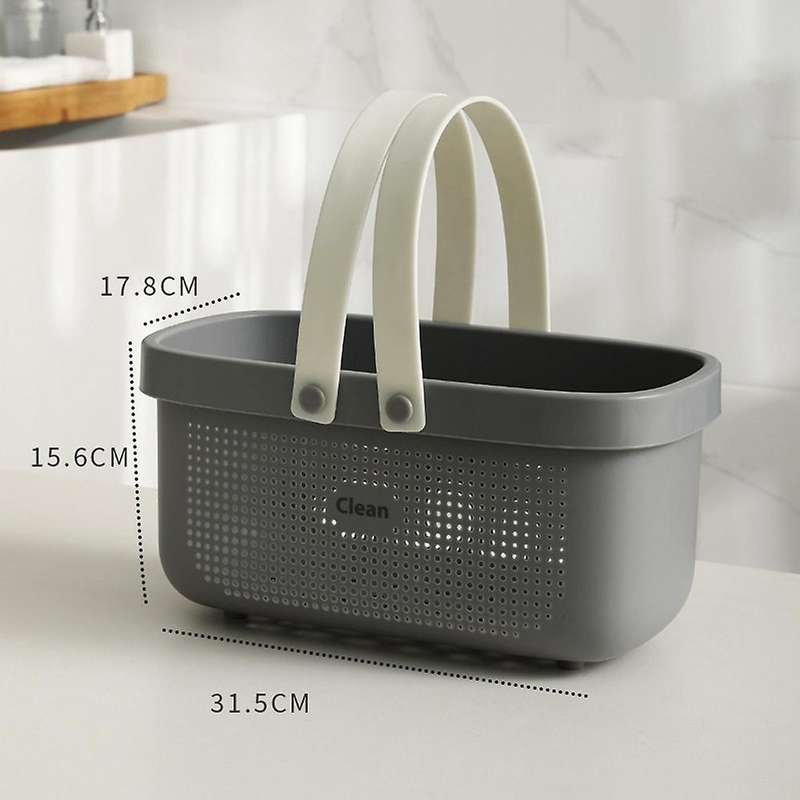 Bathroom Bathing Basket Washing Soap Cosmetic Shower Storage Basket F