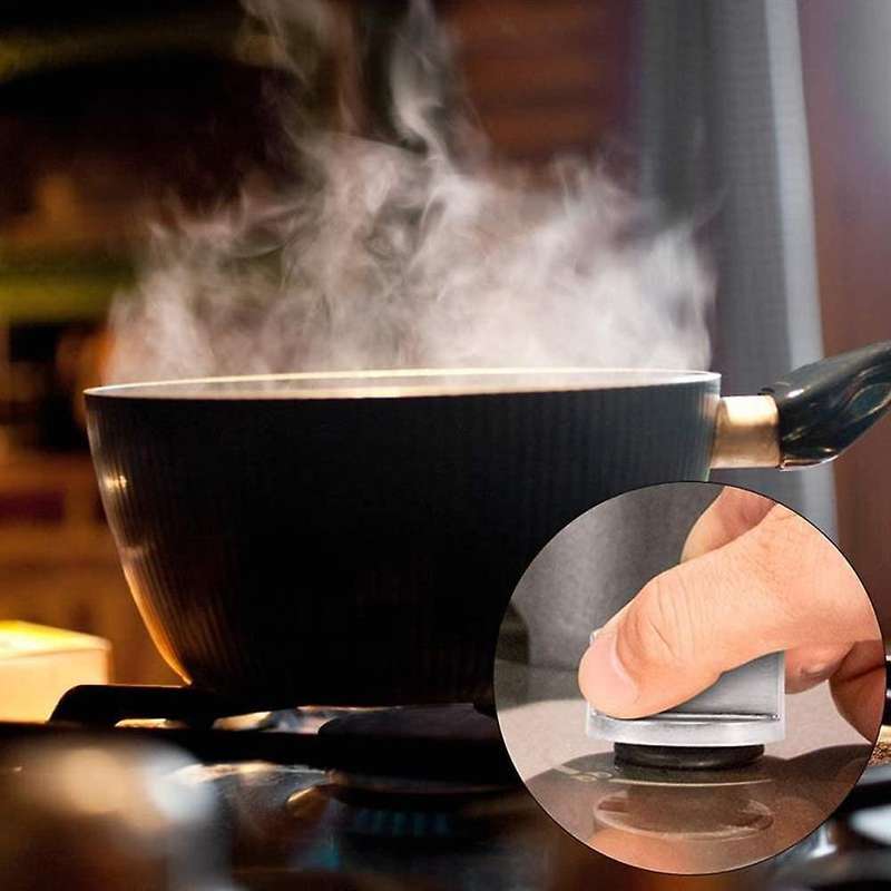 6pcs 6mm Gas Stove Knobs Replacement Knobs for Kitchen Gas Oven Knobs