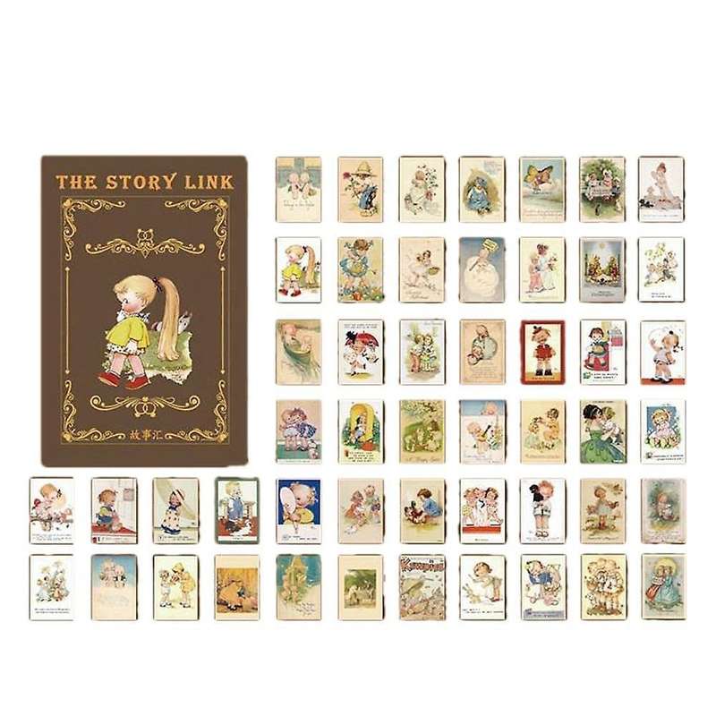 Vintage Scrapbooking Paper Collection Phone Decoration Scrapbook K