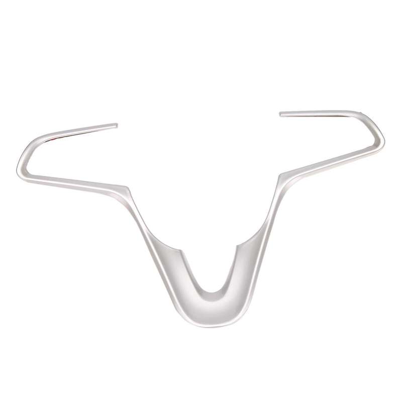 Matte Silver Steering Wheel Trim Strip for Chevrolet Sail 3 2015-2017