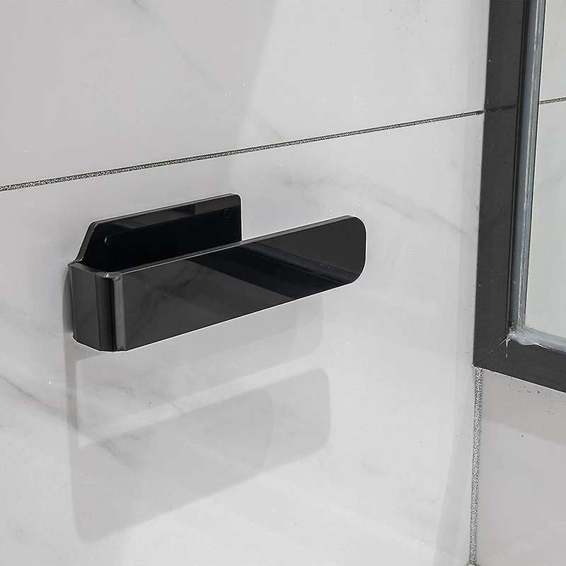 Modern Hand Towel Bar Towel Hanger, Black