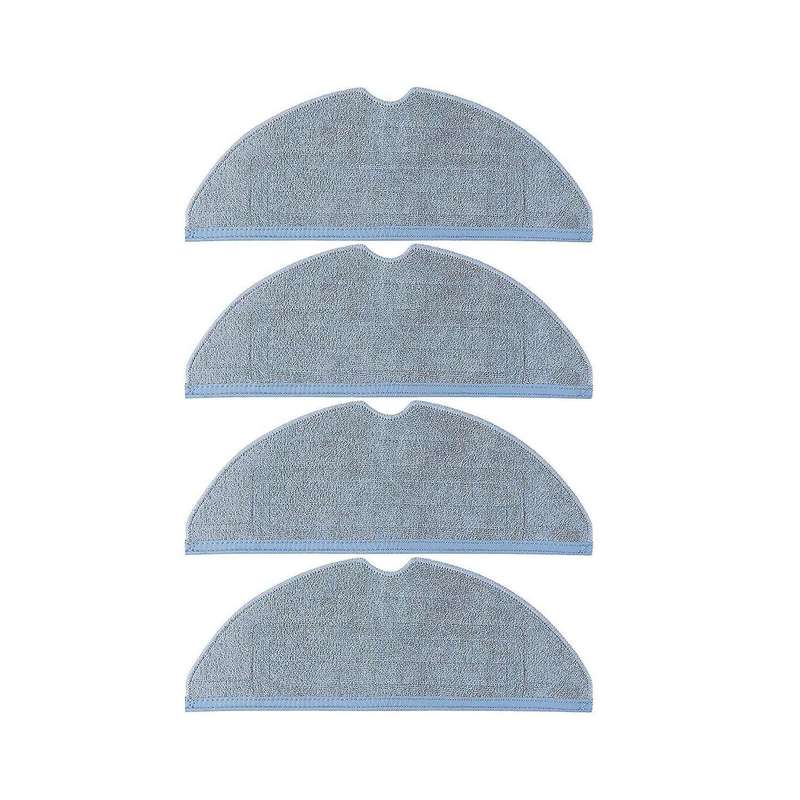 4 Pcs Mop Cloth Pads Replacement for Xiaomi Roborock S7 T7s T7 Plus