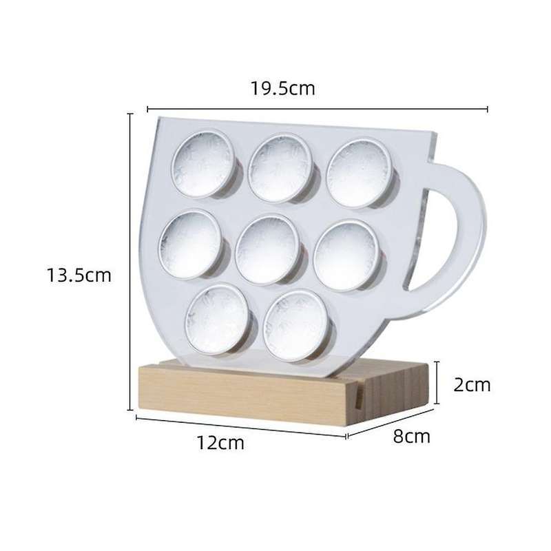 Coffee Capsule Holder Acrylic Capsule Holder Capsule Storage Rack