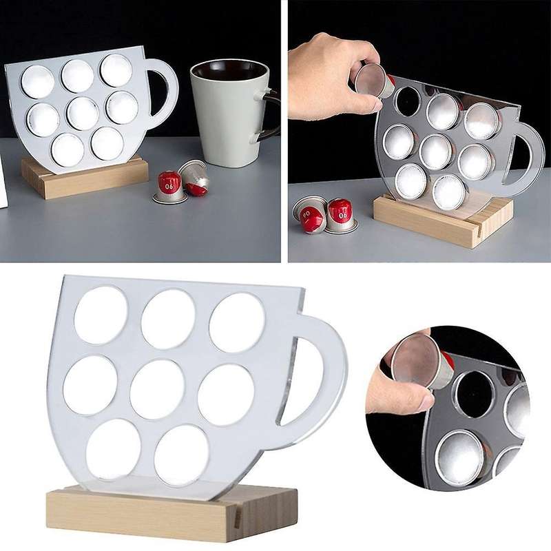 Coffee Capsule Holder Acrylic Capsule Holder Capsule Storage Rack