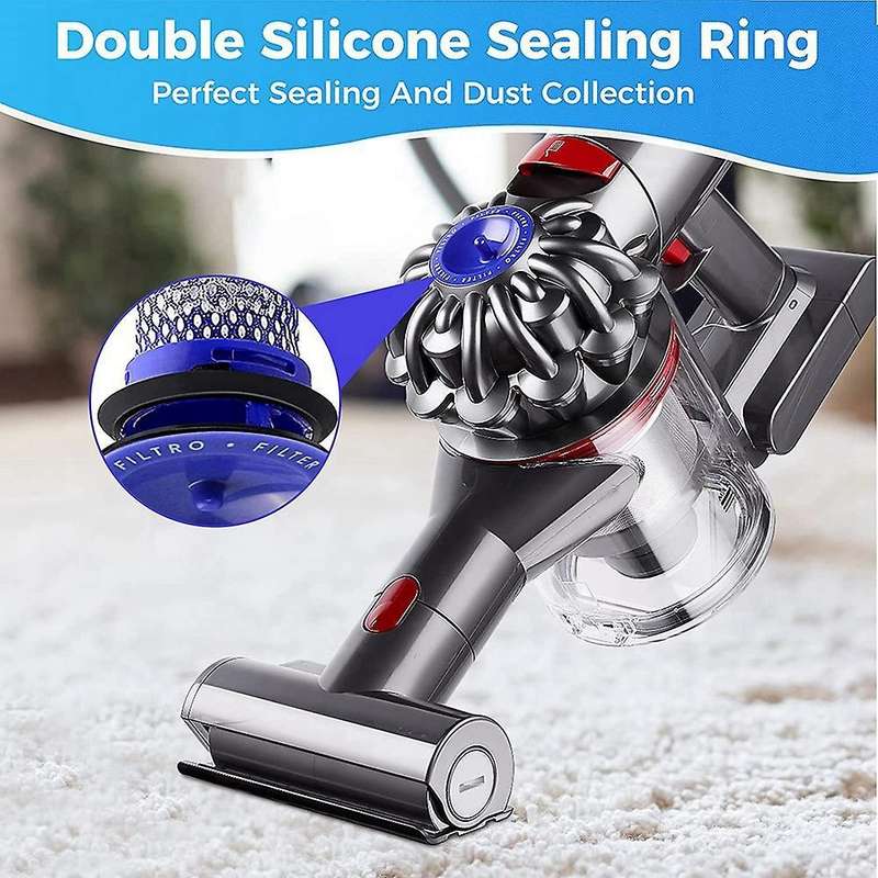2 Pack Pre Filters for Dyson Vacuum Filter for Dyson V6 V7 V8 Dc59