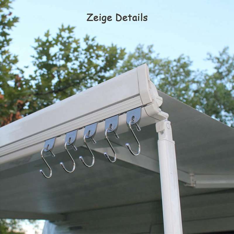 8pcs Camping Awning Hooks Rv Awning Hangers Hooks Rv Light Hangers