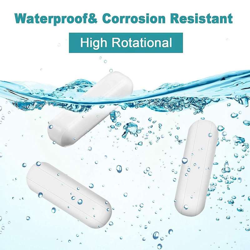 8pcs Ptfe Magnetic Stirring Rod, Laboratory Rod, C6x10 to C8x40