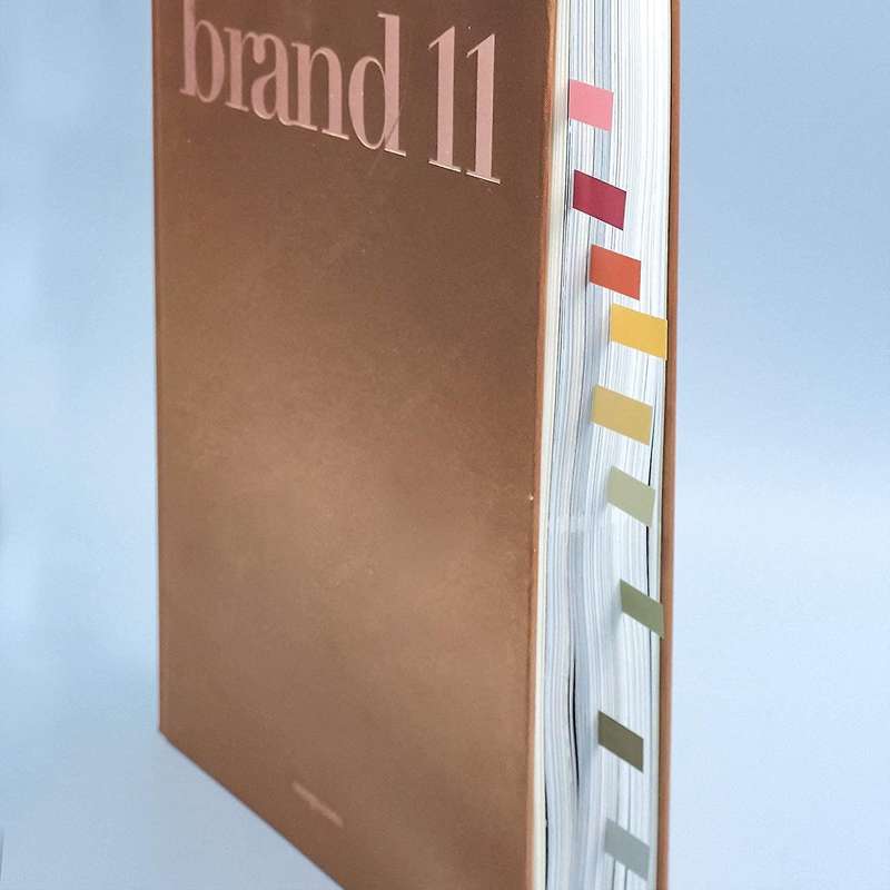 Writable and Repositionable File Tabs Flags with Ruler