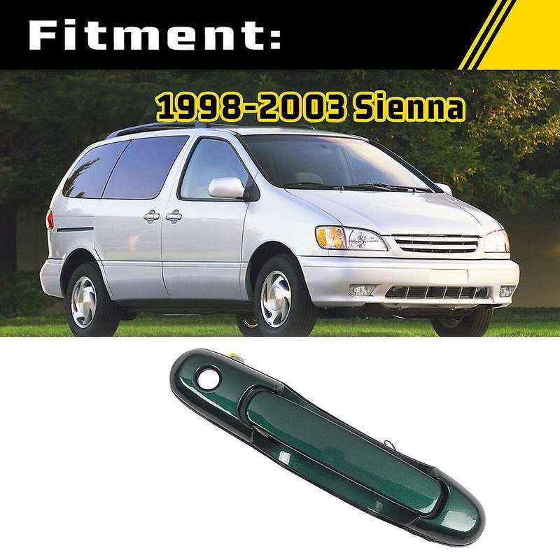 Front Right Passenger Outside Exterior Door Handle Green 69210-08010