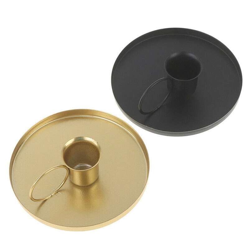 Candlestick Candle Holder Wedding Party Vintage Retro Style Desktop